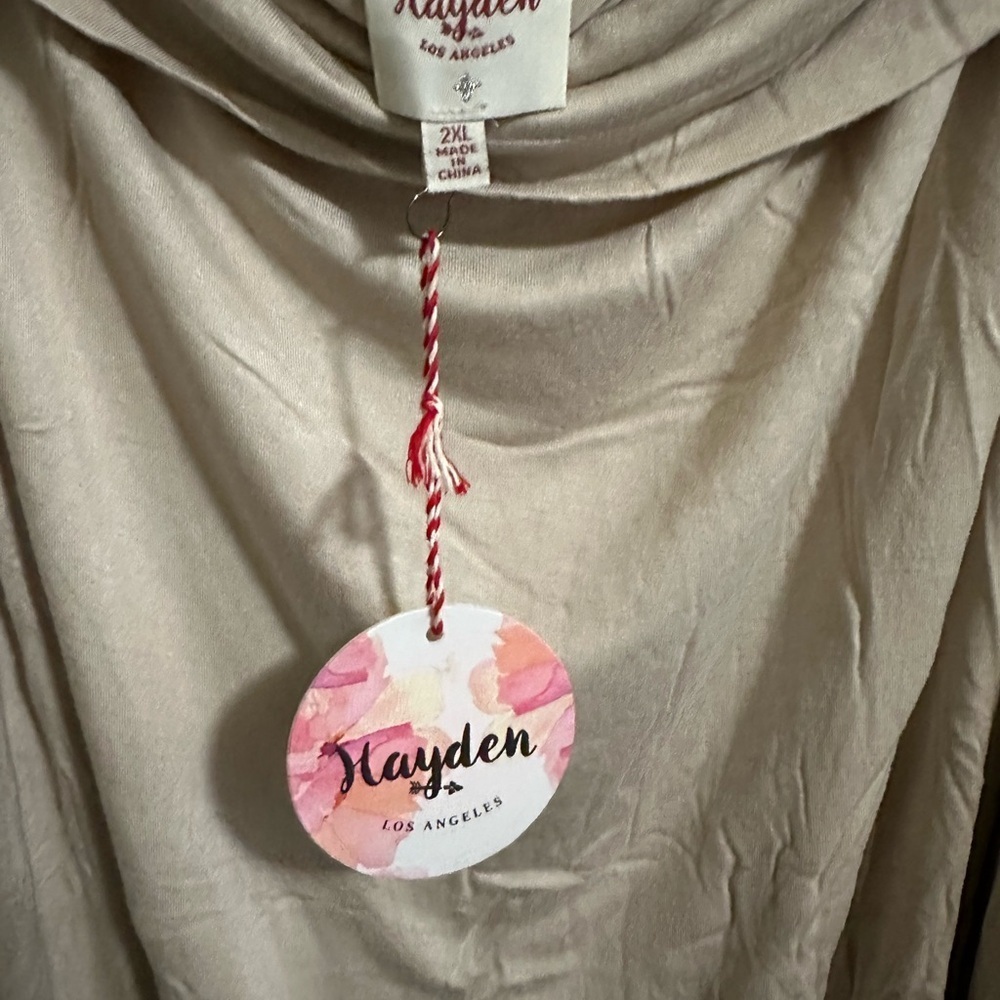 Hayden Strapless Dress (or skirt) Brown Ombré Maxi NEW WITH TAGS! XL, 1XL OR 2X - Picture 4 of 4